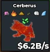 BS8606 Cerberus Lava 7 trait has trait money 6.2b cheap