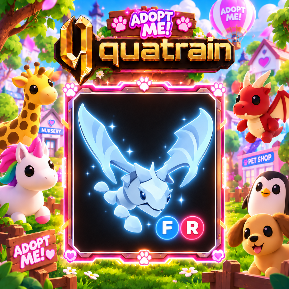[Legendary] ❄️ 🐉 FR Frost Dragon 🐉 ❄️ Super Speedy | Adopt Me 🐕
