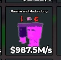 BS8637 Cheap Affordable Galaxy Garama With Tie Trait Rare