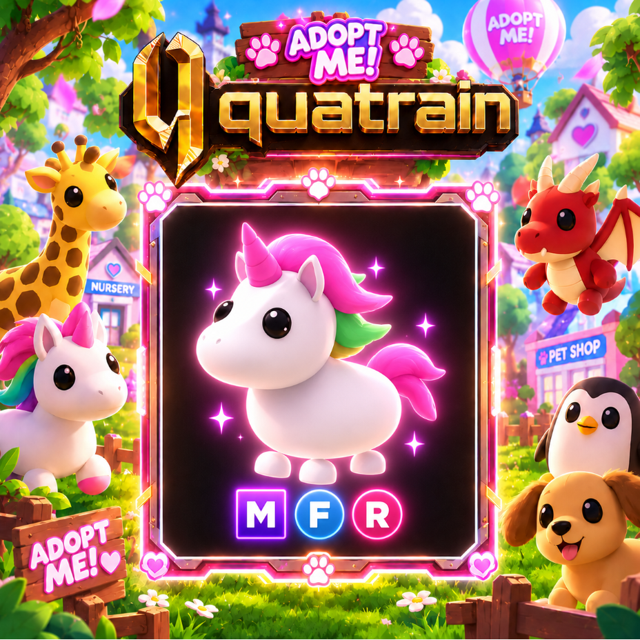 [Legendary] 🟣 🦄 MFR Unicorn 🦄 🟣 Super Speedy | Adopt Me 🐕