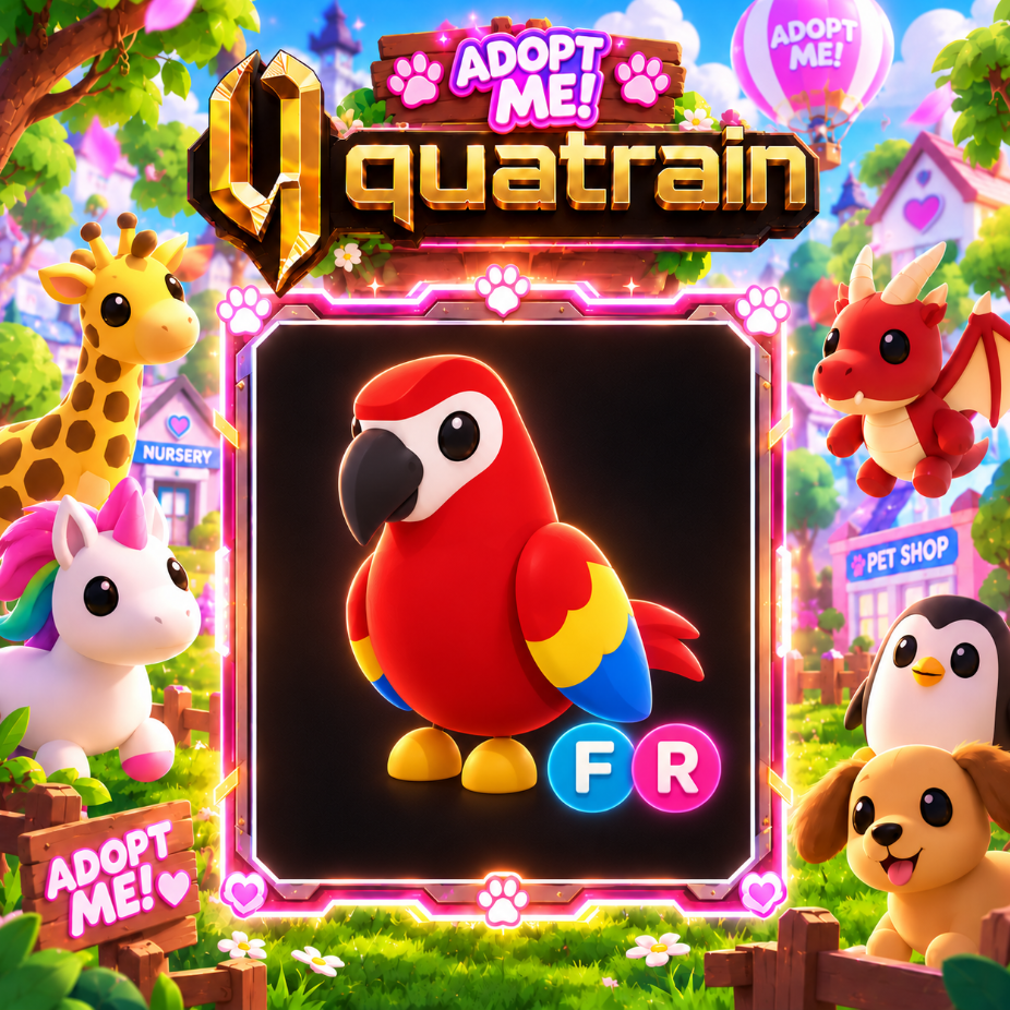 [Legendary] 🔴 🦜 FR Parrot 🦜 🔴 Super Speedy | Adopt Me 🐕