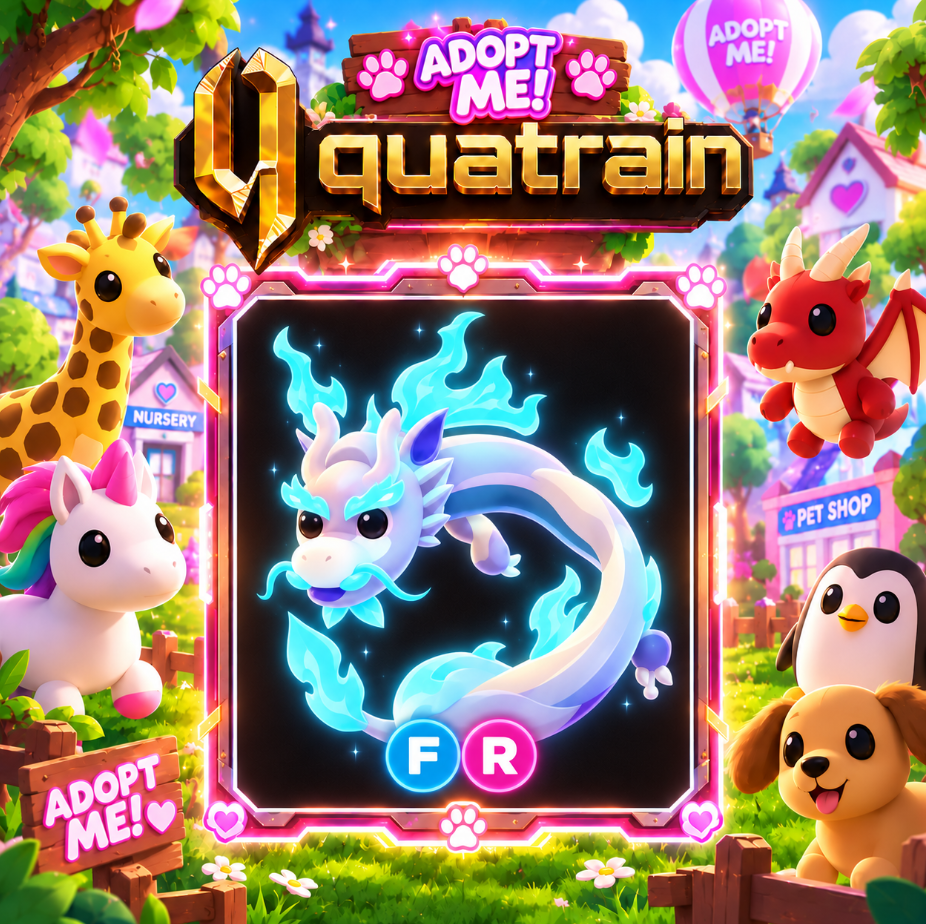 [Legendary]  ❄️ 🦎 FR Frost Fury 🦎 ❄️ Super Speedy | Adopt Me 🐕