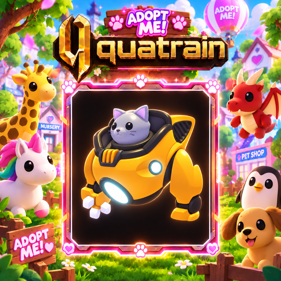 [Legendary] 🤖🐱 Mecha Meow 🐱🤖 Super Speedy | Adopt Me 🐕