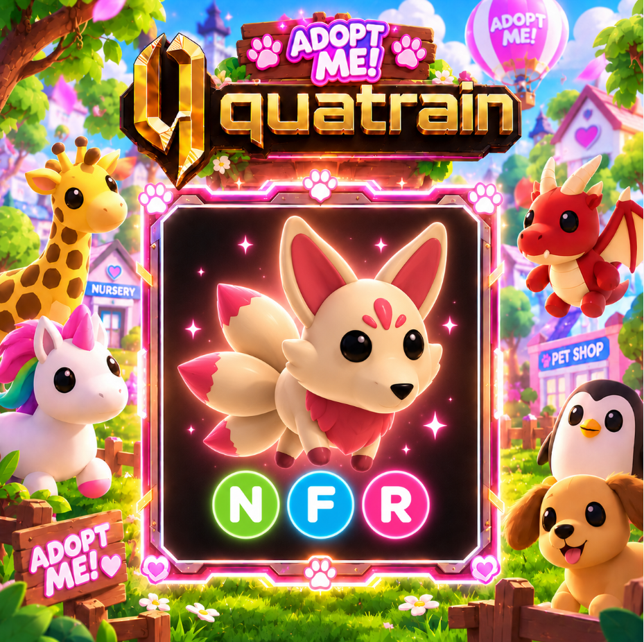 [Legendary] 🦊🐾 NFR Kitsune 🐾🦊 Super Speedy | Adopt Me 🐕