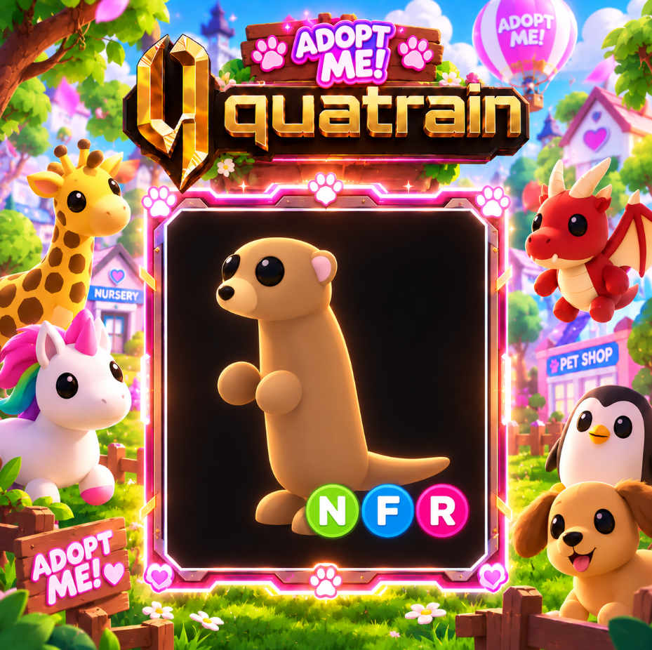 [Uncommon]  🐾 🦦 NFR Meerkat 🦦 🐾 Super Speedy | Adopt Me 🐕