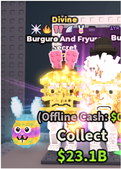 DIVINE BURGURO AND FRYURO 5.2B/S (BUNNY + 5 TRAITS) – STEAL A BRAINROT – FAST DELIVERY & TRUSTED #Z5NF7R