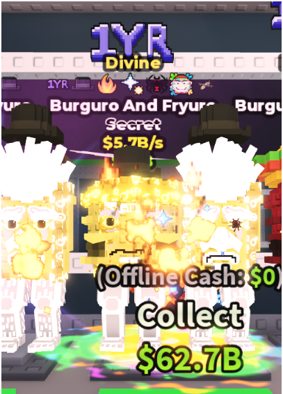DIVINE BURGURO AND FRYURO 5.7B/S (1YR + 6 TRAITS) – STEAL A BRAINROT – FAST DELIVERY & TRUSTED #E8QT3M