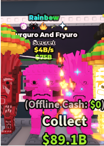 RAINBOW BURGURO AND FRYURO 4B/S (GALACTIC + 4 TRAITS) – STEAL A BRAINROT – FAST DELIVERY & TRUSTED #X7MF4L