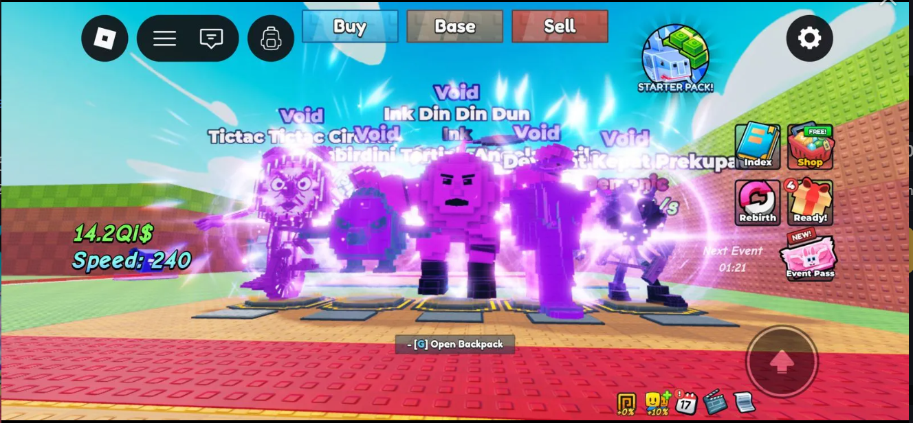5X void op brainrot •void circus •void cloud •void ink •void zeus •void demonic