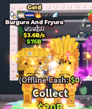 GOLD BURGURO AND FRYURO 3.6B/S (CAPE VERDE + 5 TRAITS) – STEAL A BRAINROT – FAST DELIVERY & TRUSTED #H2WF6V