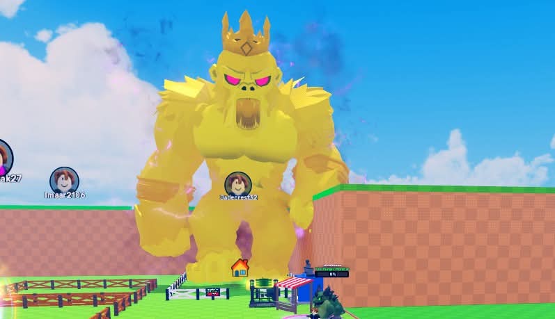 Golden Gorilla King 50b++ - Steal An Egg