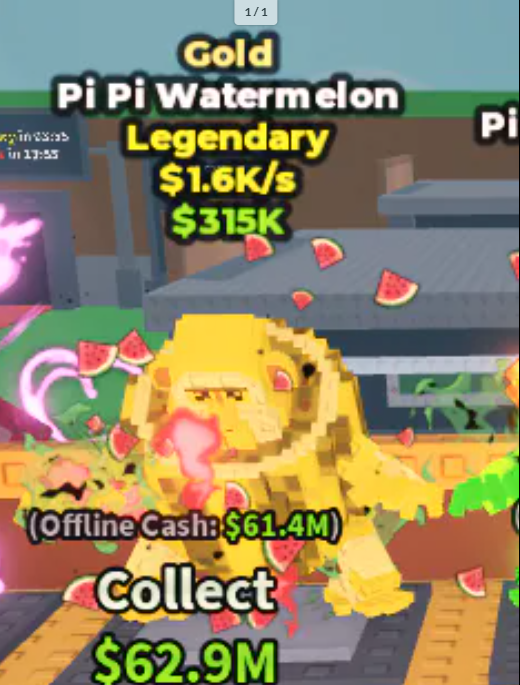 Pi Pi Watermelon GOLD