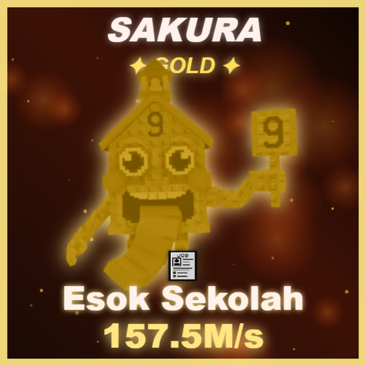 🔥 Esok Sekolah 🔥 157.5M/s 🔥 Gold 🔥