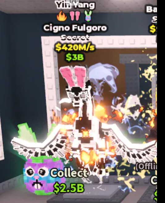 Cigno Fulgoro YIN YANG 420M/s 3 RARE TRAITS