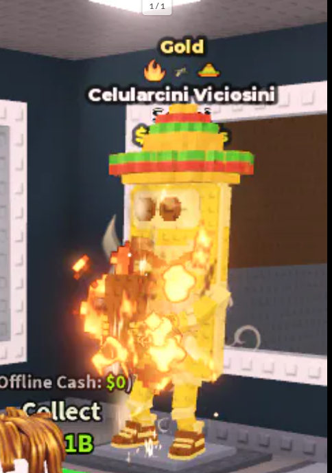 Celular cini Viciosini GOLD 298.1M/s RARE 3 TRAITS