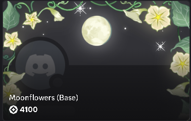 ⭐Moonflowers Profile Effect⭐$4.99