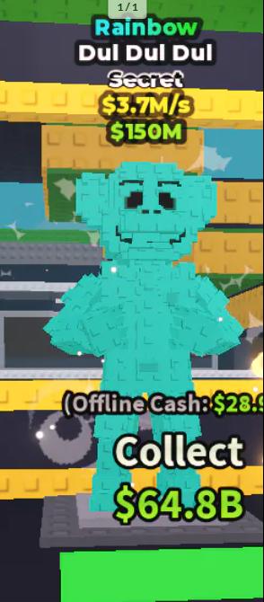 Dul Dul Dul RAINBOW 3.7M/s Secret