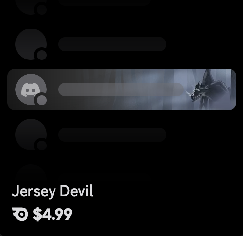 ⭐Jersey Devil Nameplate⭐$4.99