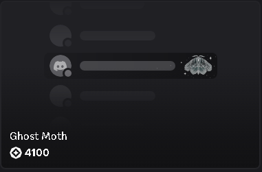 ⭐Ghost Moth Nameplate⭐$4.99