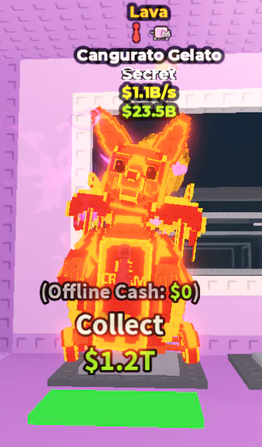 Cangurato Gelato LAVA 1.1B/s WITH DUL TRAITS
