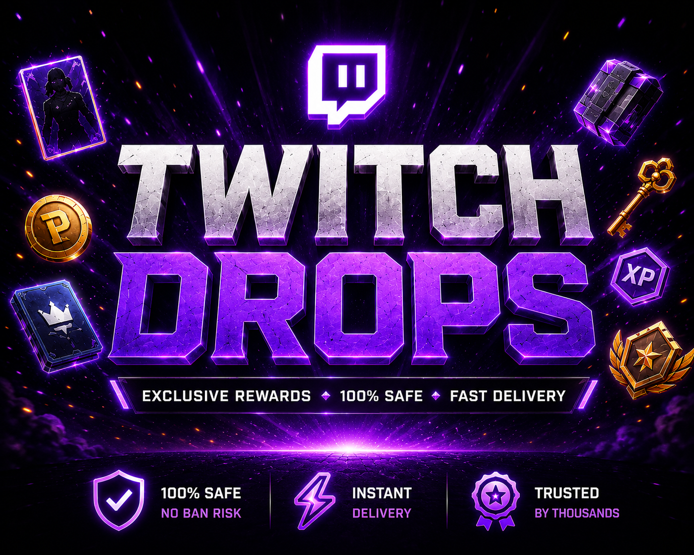 👑Rocket League - Twitch Drops 👑 82 ITEMS ☑️ 48 STACKABLE CASES RLCS 2025 + BODIES / EXPLOSIONS / DECALS | Fast Delivery⚡️