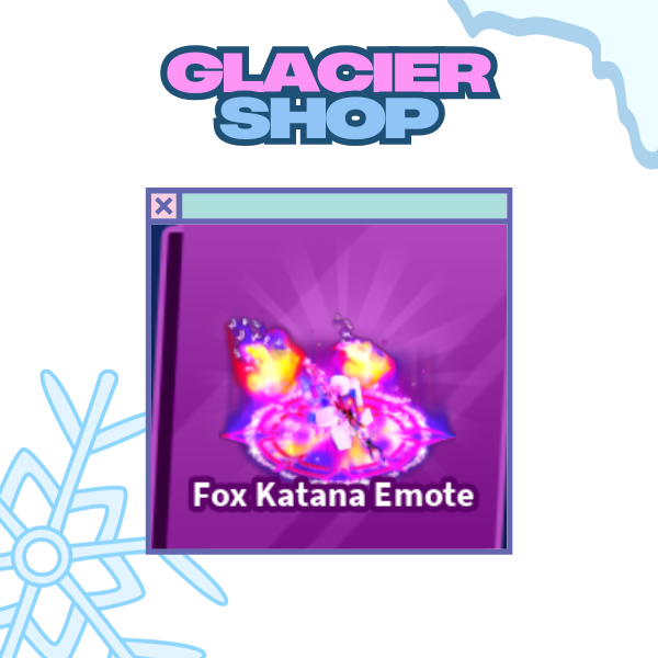 Fox Katana Emote ( Limited )