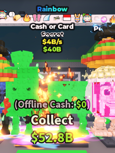 RAINBOW CASH OR CARD 4.1B/S (TACO + 7 TRAITS) – STEAL A BRAINROT – FAST DELIVERY & TRUSTED #E9WC5T