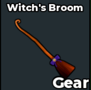 WITCH'S BROOM (GEAR) – STEAL A BRAINROT – FAST DELIVERY & TRUSTED #E7LM2H