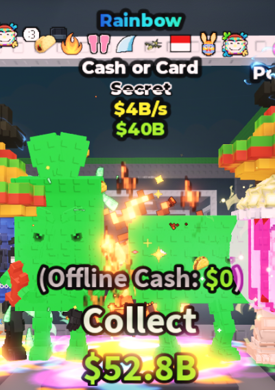 RAINBOW CASH OR CARD 4.1B/S (TACO + 7 TRAITS) – STEAL A BRAINROT – FAST DELIVERY & TRUSTED #E9WC5T