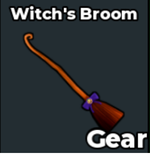 WITCH'S BROOM (GEAR) – STEAL A BRAINROT – FAST DELIVERY & TRUSTED #Z9RK6P