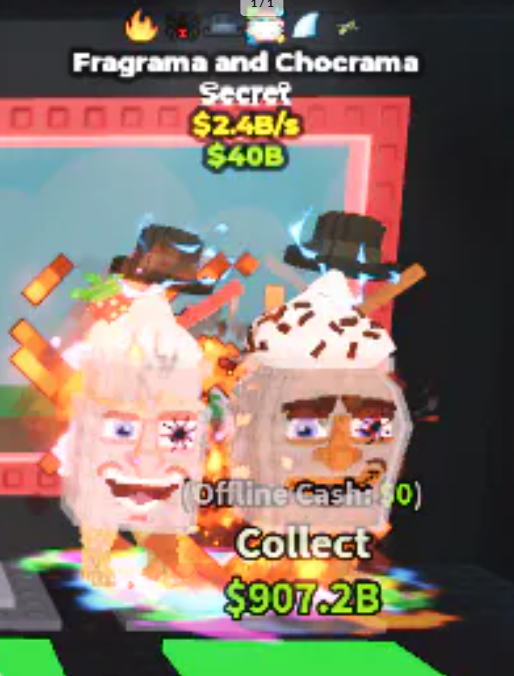 Fragrama and Chocrama 2.4B/s CLEAN TRAITS