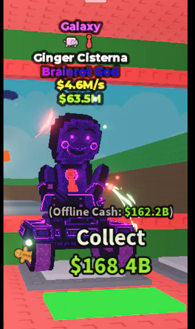 Ginger Cisterna GALAXY 4.6M/s Brainrotgod (Christmas) (1x)