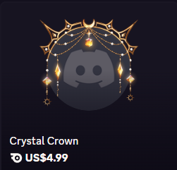 ⭐Crystal Crown⭐$4.99