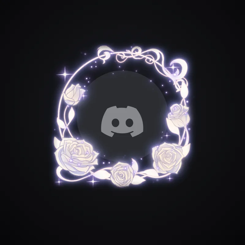 Discord Rose Filigree Avatar Decoration 🎁 | Gift Link | Instant & Safe