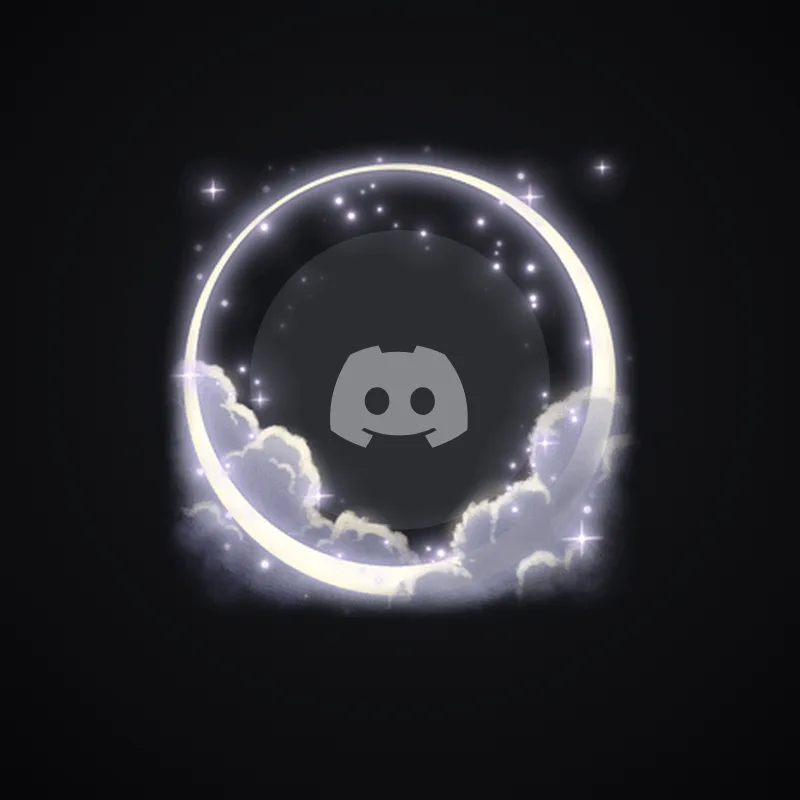 Discord Crescent Dreams Avatar Decoration 🎁 | Gift Link | Instant & Safe