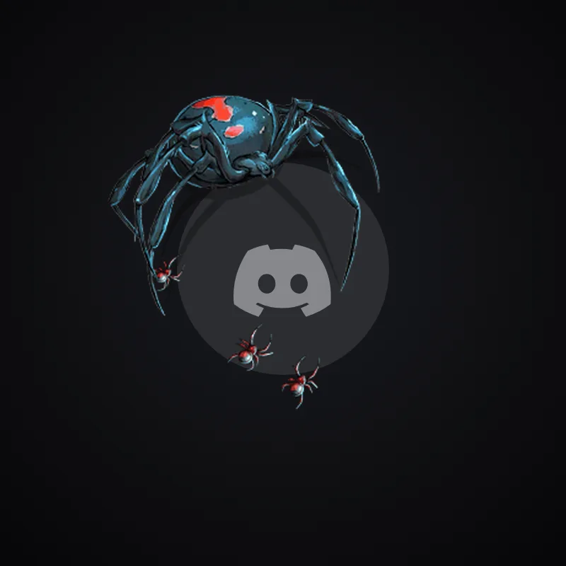 Discord Black Widow Avatar Decoration 🎁 | Gift Link | Instant & Safe