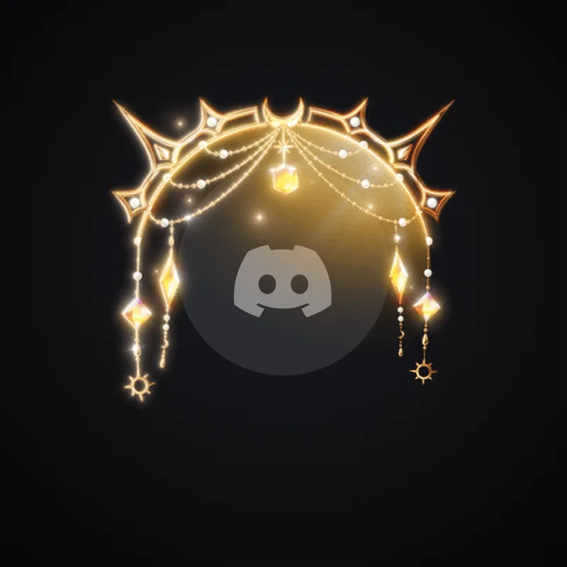 Discord Crystal Crown Avatar Decoration 🎁 | Gift Link | Instant & Safe