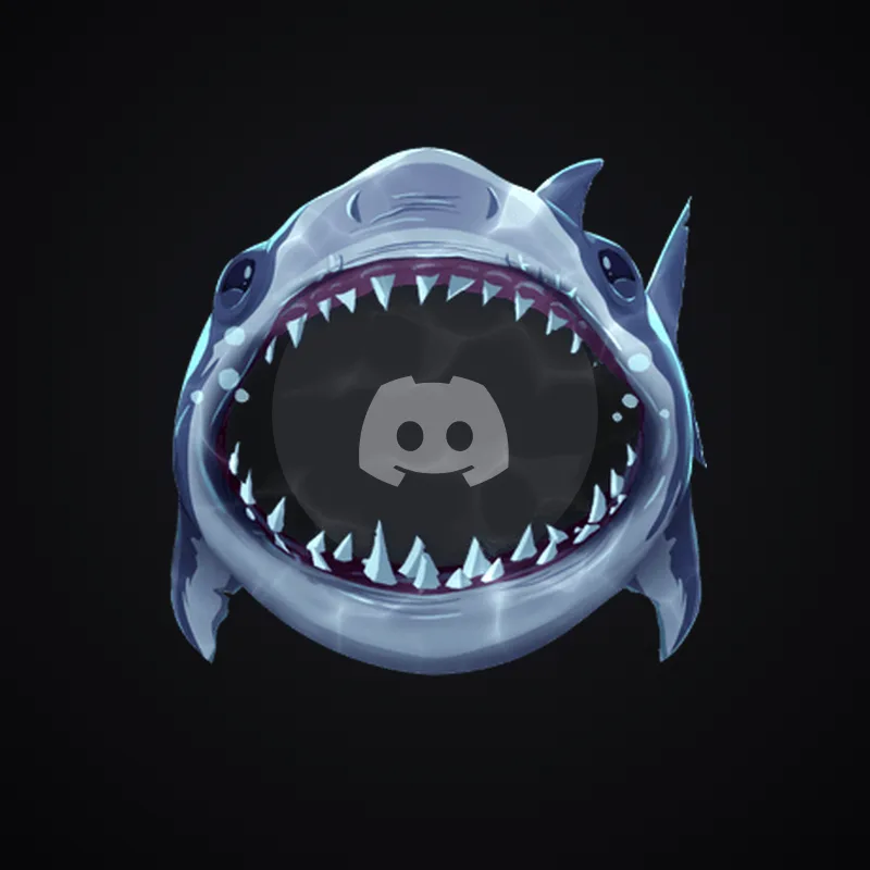 Discord Shark Attack Avatar Decoration 🎁 | Gift Link | Instant & Safe