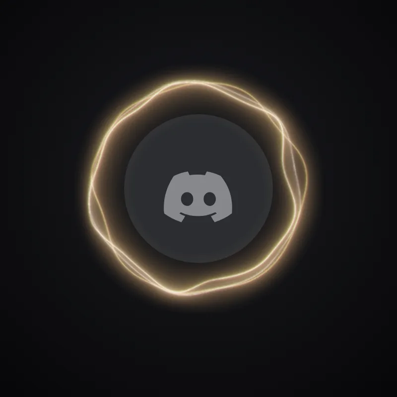 Discord Ambient Ripples (Golden) Avatar Decoration 🎁 | Gift Link | Instant & Safe