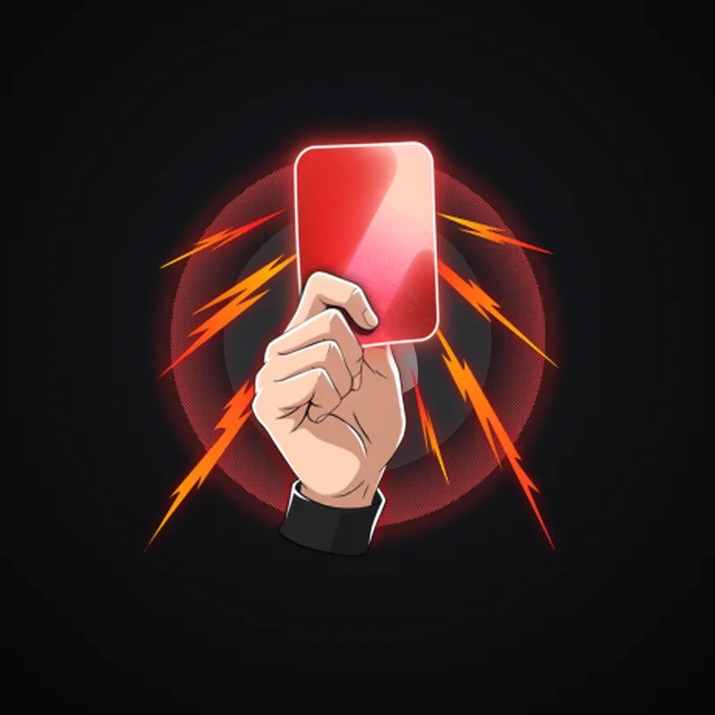 Discord Penalty (Red Card) Avatar Decoration 🎁 | Gift Link | Instant & Safe