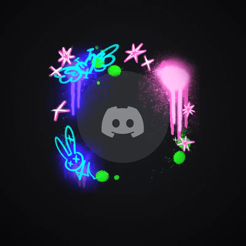 Discord Spray Doodles Avatar Decoration 🎁 | Gift Link | Instant & Safe