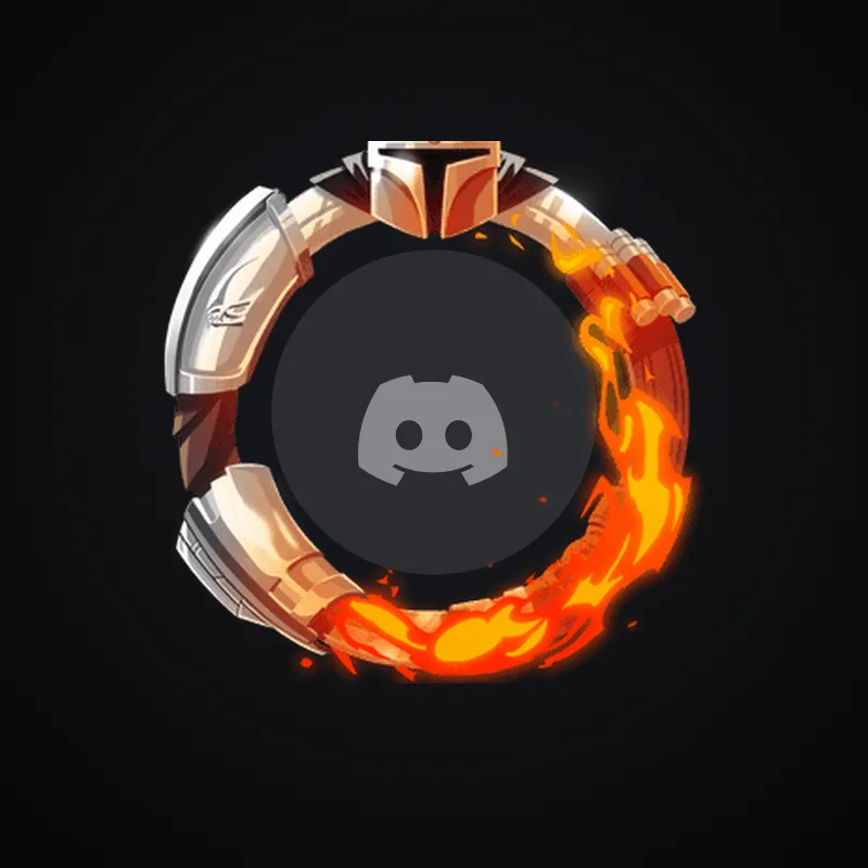 Discord Mando's Flamethrower Avatar Decoration 🎁 | Gift Link | Instant & Safe