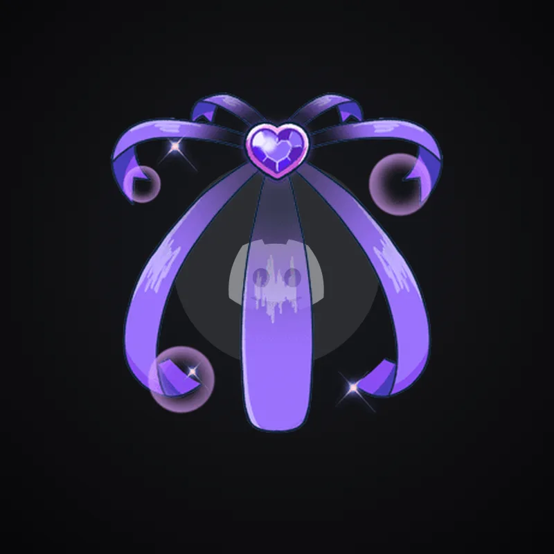 Discord Enchanted Ribbon (Purple) Avatar Decoration 🎁 | Gift Link | Instant & Safe