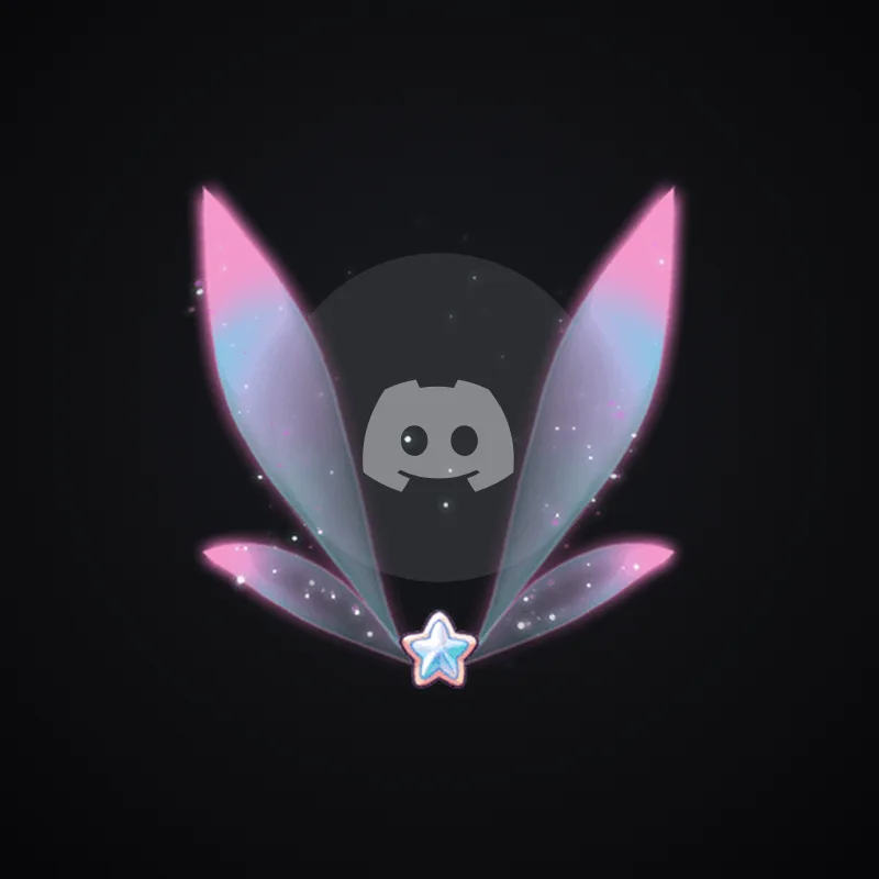 Discord Fairy Wings Avatar Decoration 🎁 | Gift Link | Instant & Safe
