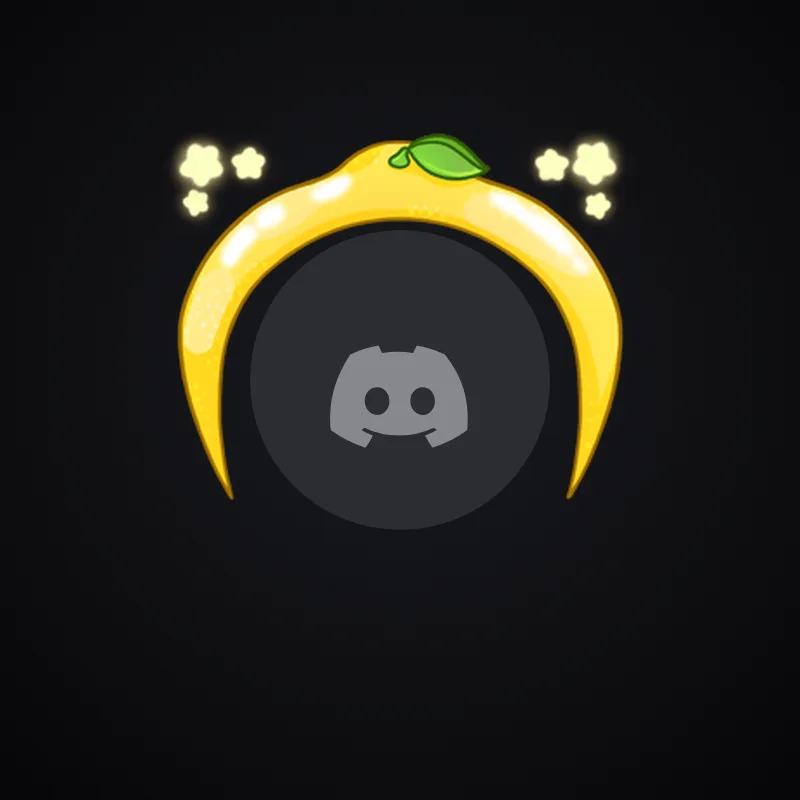Discord Lemonette Avatar Decoration 🎁 | Gift Link | Instant & Safe