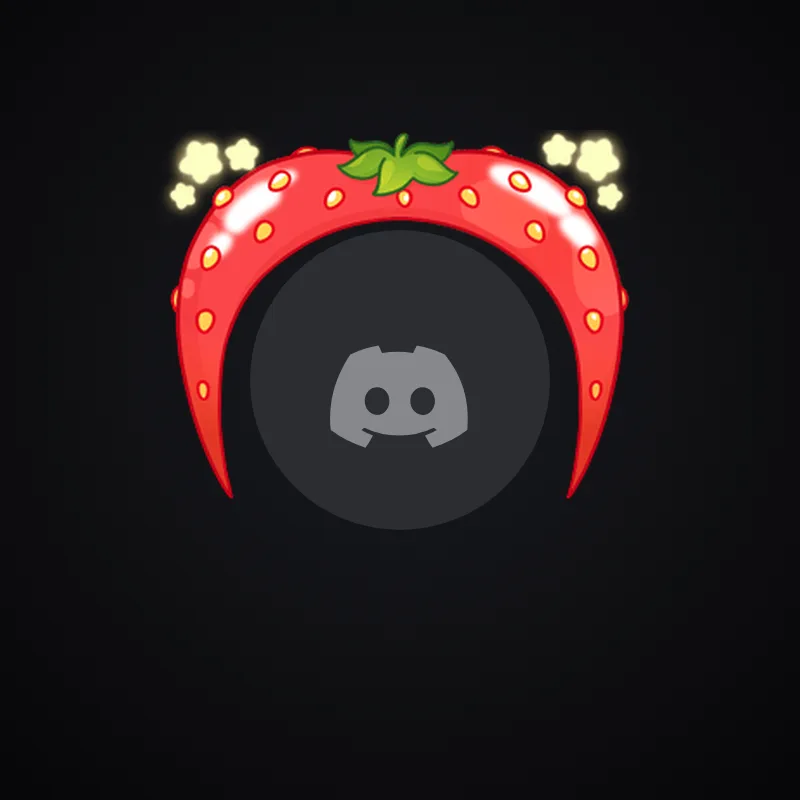 Discord Strawbelline Avatar Decoration 🎁 | Gift Link | Instant & Safe