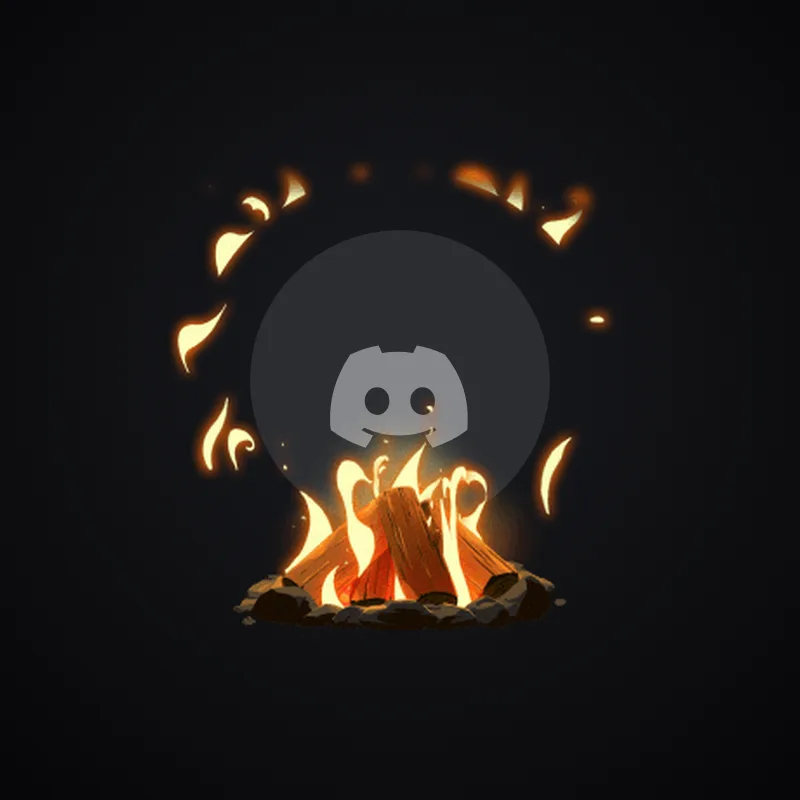 Discord Slow Burn Avatar Decoration 🎁 | Gift Link | Instant & Safe