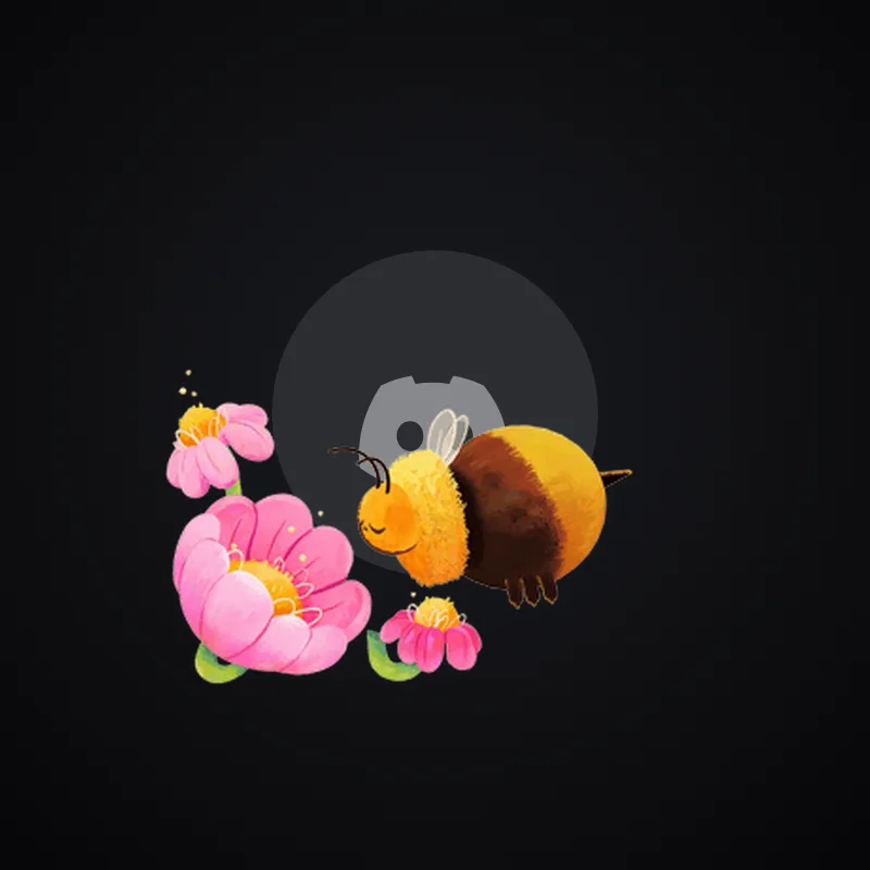 Discord Busy Bee Avatar Decoration 🎁 | Gift Link | Instant & Safe