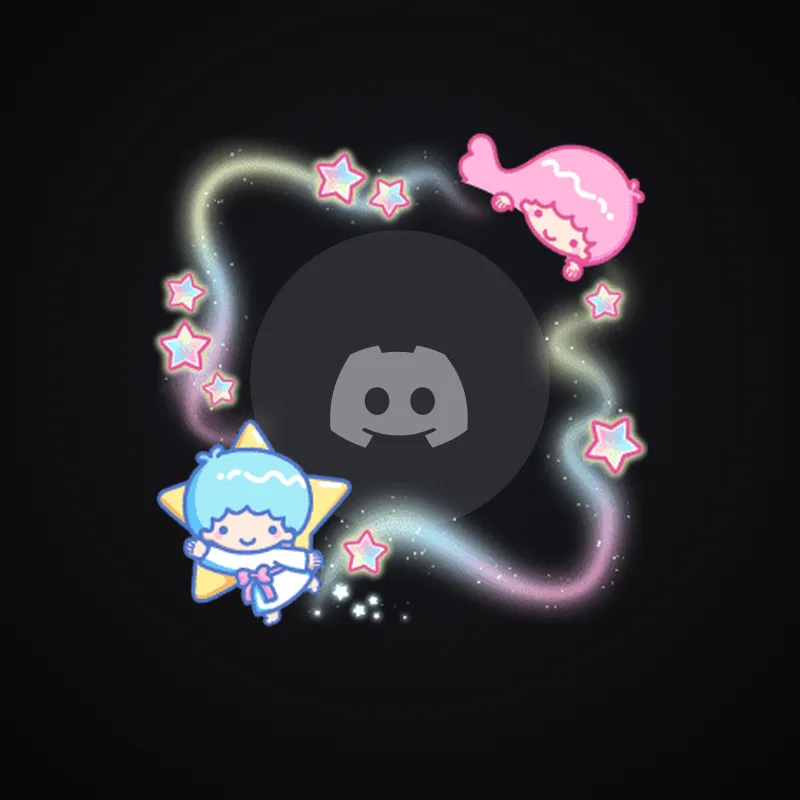 Discord LittleTwinStars Avatar Decoration 🎁 | Gift Link | Instant & Safe