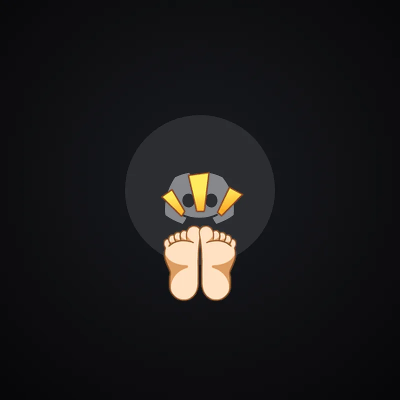 Discord Clappy Feet (Light) Avatar Decoration 🎁 | Gift Link | Instant & Safe